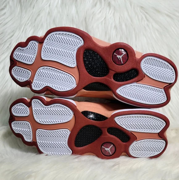 Nike Air Jordan 13 Retro Dune Red Sneakers Men's Size 12 NWOB - Picture 5 of 7